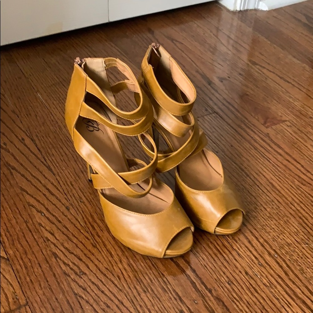 Brown heels